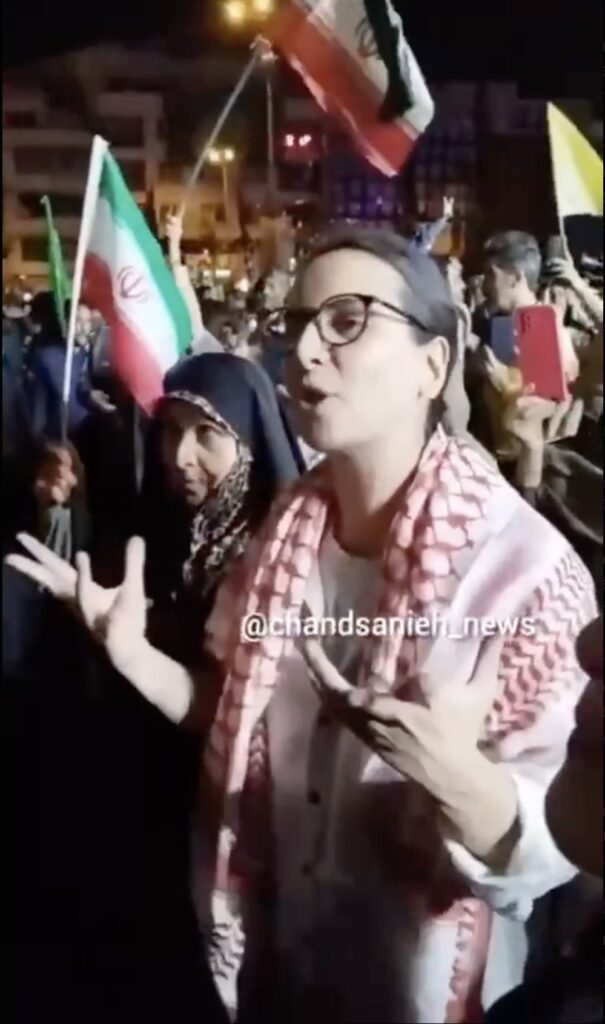 Le proteste contro Israele si sono levate immediatamente da ogni fronte interno all'Iran nelle prime 24H.