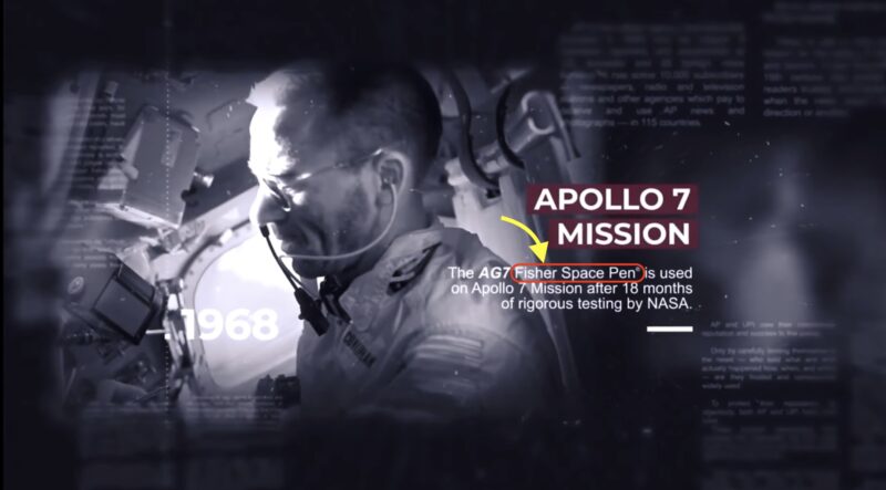 Apollo 7 - Fisher Space Pen