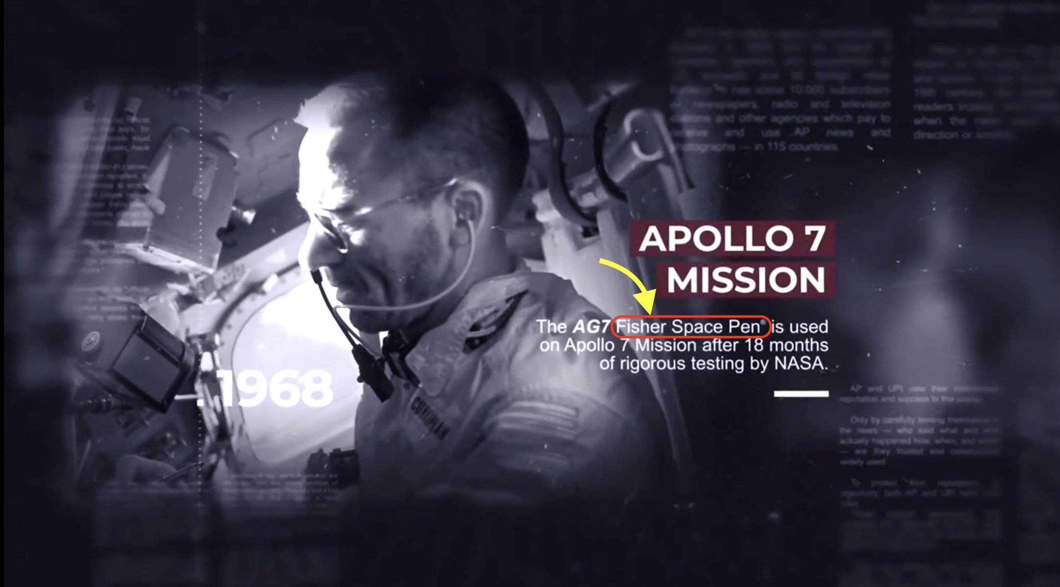 Apollo 7 - Fisher Space Pen