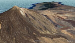 Pico del Teide by Google Earth 2025