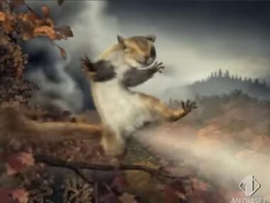 Scoiattolo scoreggione