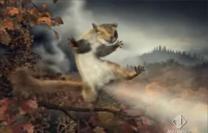 Scoiattolo scoreggione