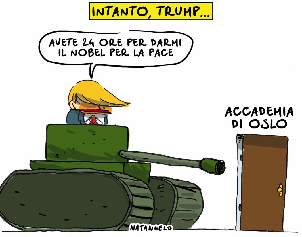 TRUMP ALL'ACCADEMIA DI OSLO: "AVETE 24H PER DARMI IL NOBEL"
