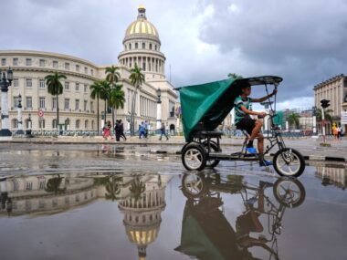 Cuba’s National Capitol in Havana. RAMON ESPINOSA/AP