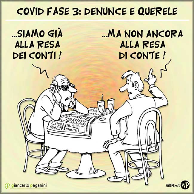 COVID FASE 3: ...ALLA RESA DEI CONTI MA NON DI CONTE!