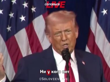 Trump il pacificatore