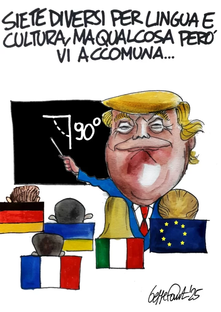 SIETE DIVERSI PER LINGUA E CULTURA, MA VI ACCOMUNA... IL PALO PER IMPICCARE!