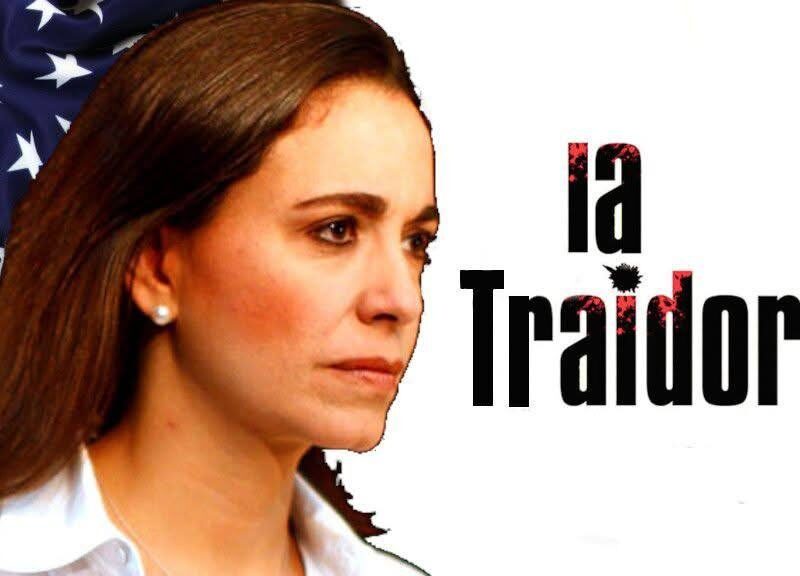 Maria Corina Machado- la Traidora