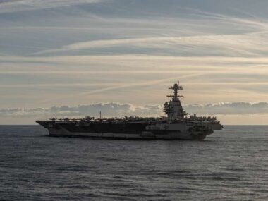 Portaerei USA nei Caraibi