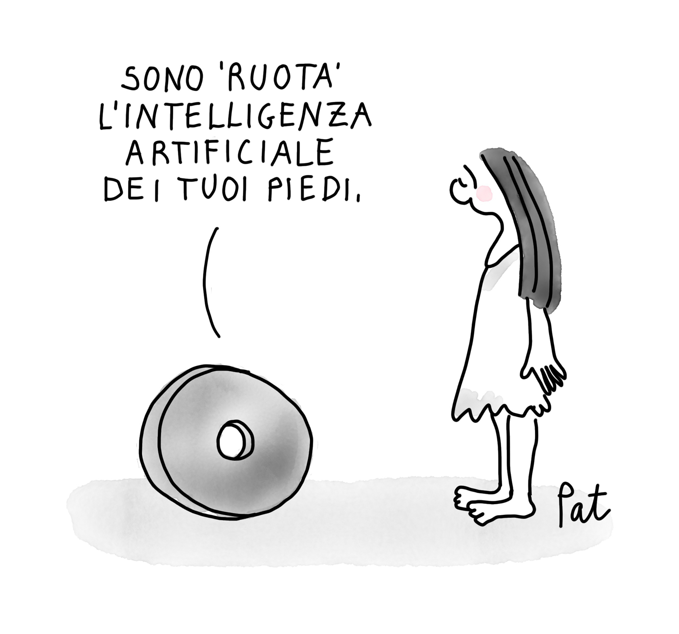 VERSIONE PRIMITIVA DELL'IA: "LA RUOTA"