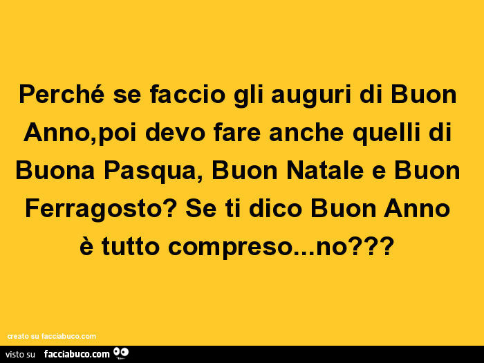 Quando vedi le fregture in anticipo...