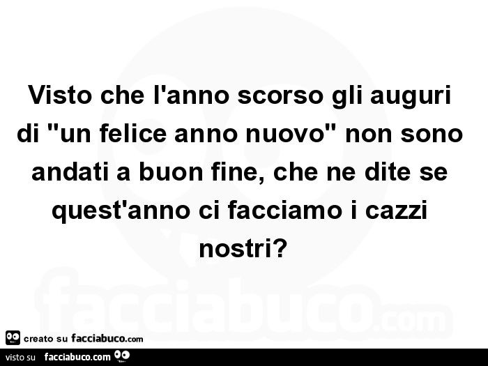 Però un po' di civiltà non guasta...