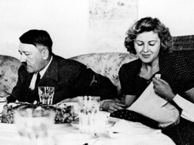 Adolf Hitler ed Eva Braun