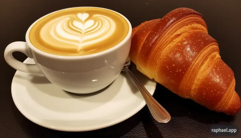 Cappuccino e brioche