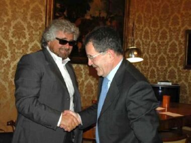 Grillo vs Prodi - 2006 Roma