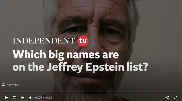 Epstein files, i nomi rivelati fino ad oggi
