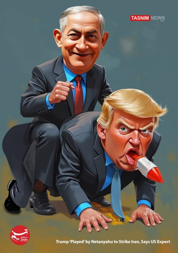 In Irano lo hanno sempre saputo che Trump è un controllato d'Israele.