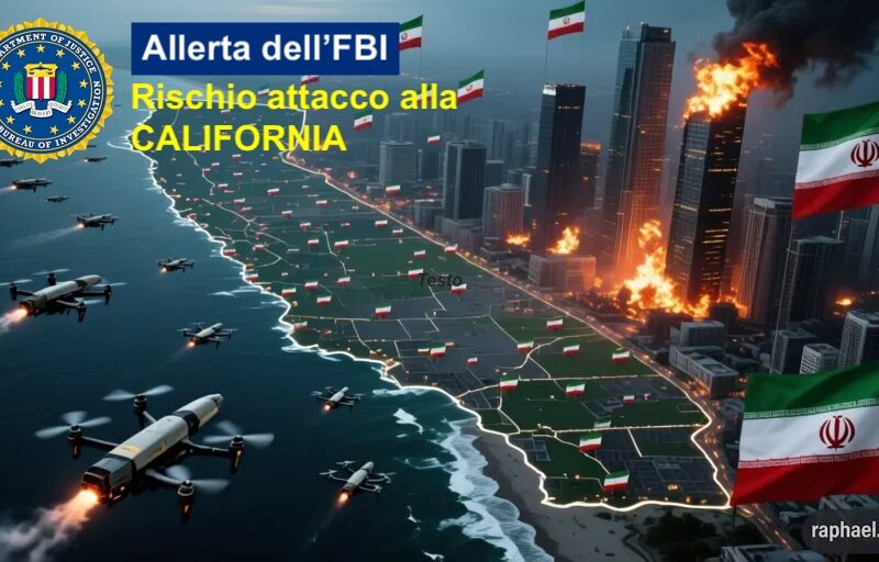 Allerta dell'FBI: rischio attacco alla California.