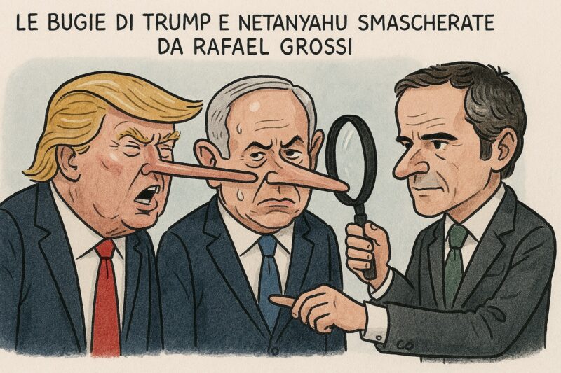 Le Bugie di Trump e Netanyahu smascherate da Rafael Grossi.