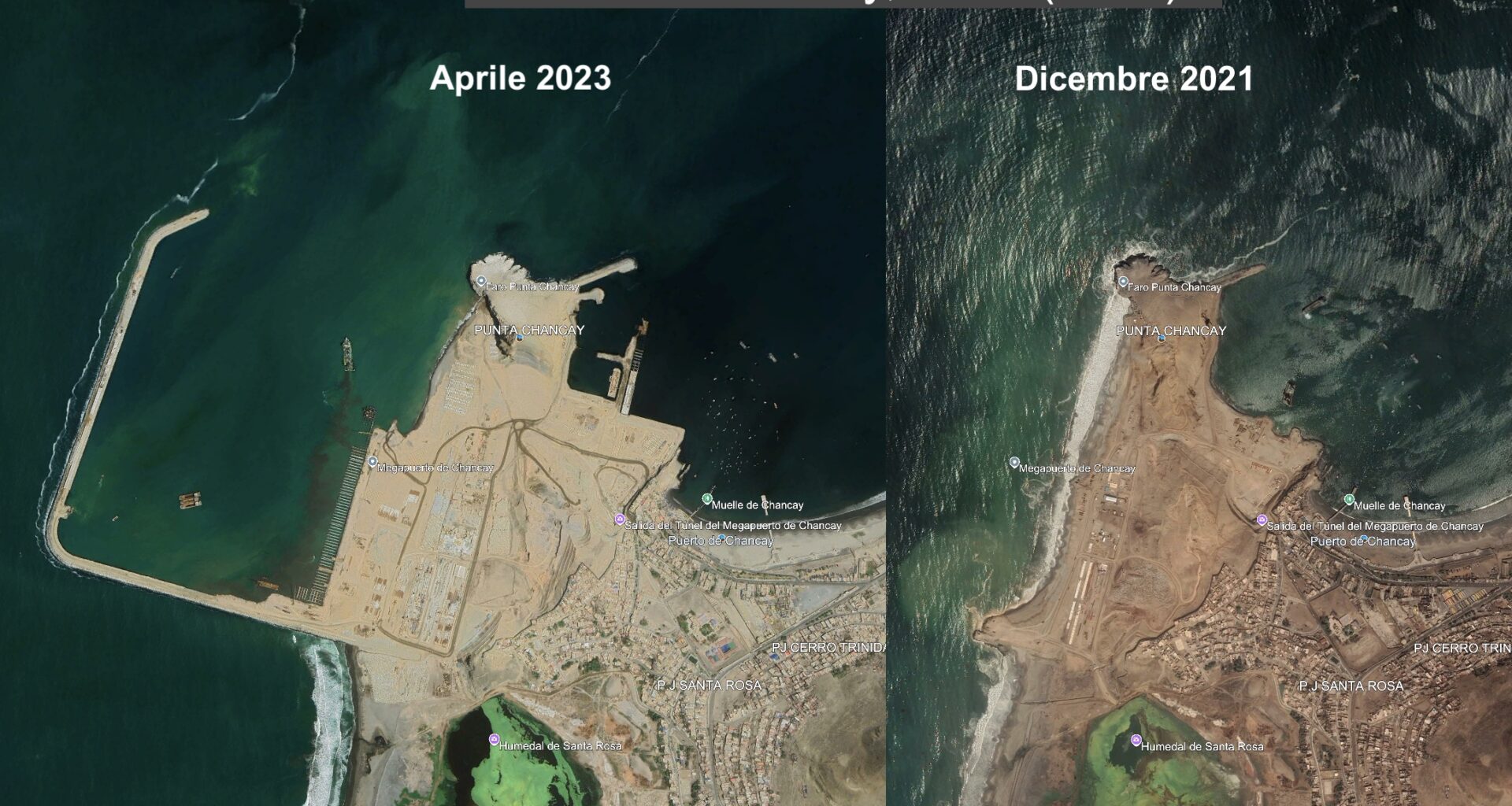 I cinesi stanno costruendo un porto a Lima (Perù)