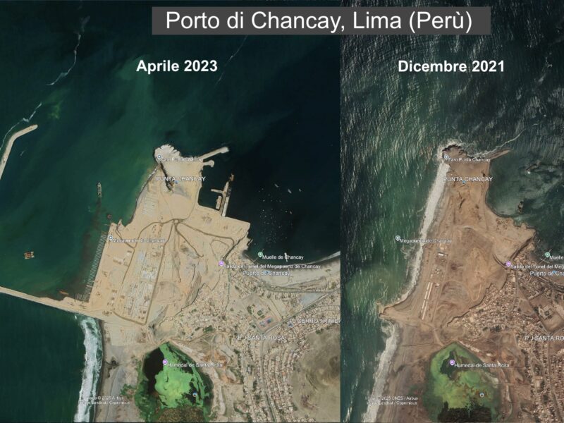I cinesi stanno costruendo un porto a Lima (Perù)