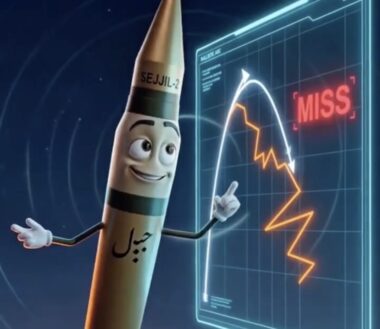 Demo animata del missile Sajil 2
