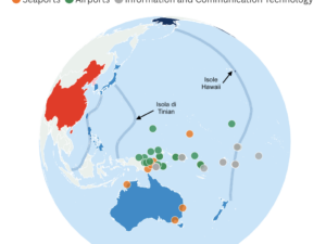 Tutti i Porti, Aeroporti e Infrastrutture cinesi in un'unica mappa.