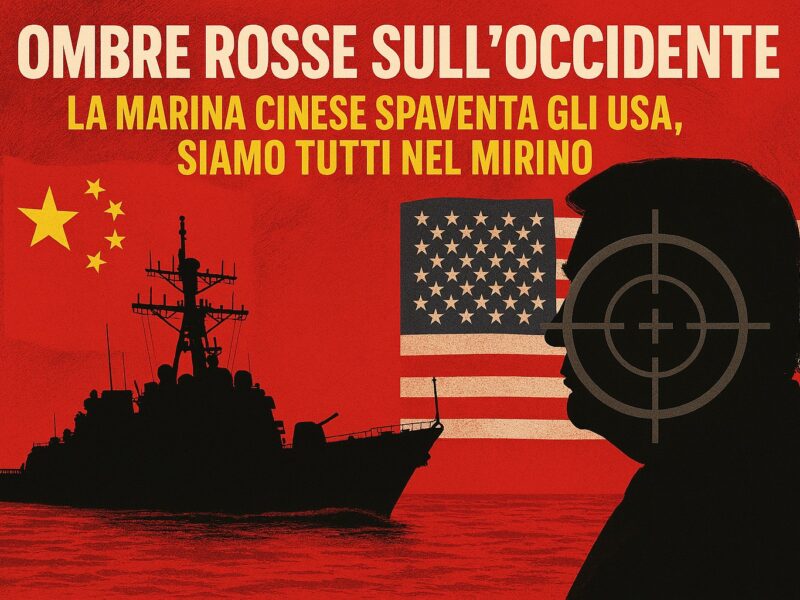 La Marina Cinese spaventa gli USA (Immagine IA)