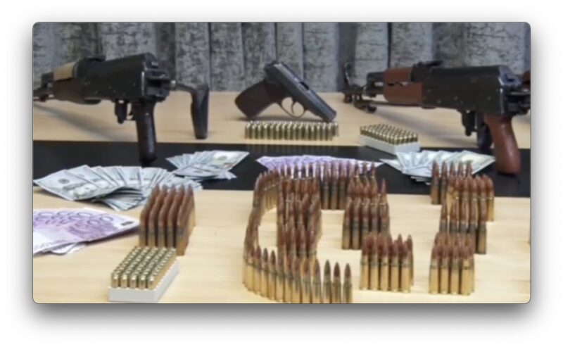 Sequestro armi e arresto mercenari americano-sionisti