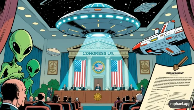 UFO, UAP, Alieni, Astronavi, Congresso U.S.