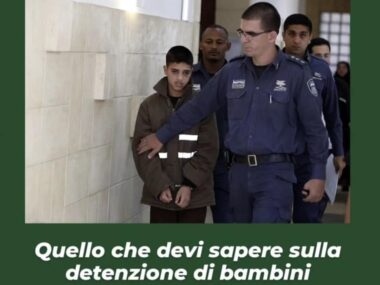 Quello che devi sapere sulla detenzione di bambini palestinesi da parte di Israele.
