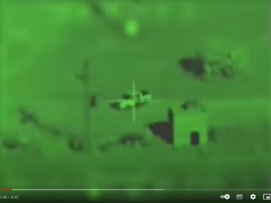 "Spara a tutto" - (frame video aviazione IDF)