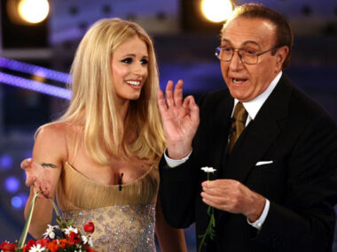 Michelle Hunziker e Pippo Baudo