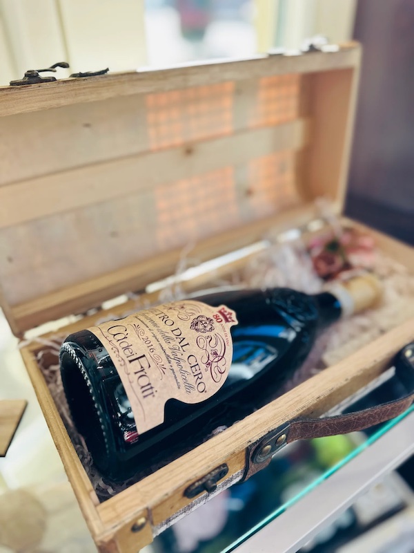 Amarone della Valpolicella in confezione regalo.