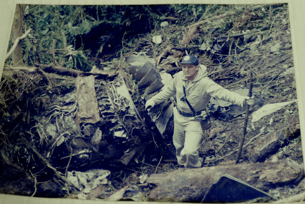 Motore aereo precipitato a Buga (Colombia) 1995