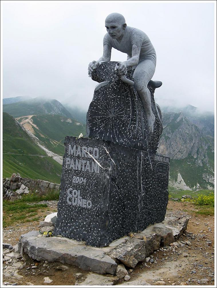 Marco Pantani a Col Cuneo (CN) 2004