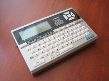 Handeld computer Canon X-07