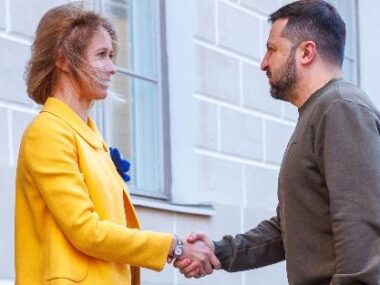 Kaja Kallas e Zelensky