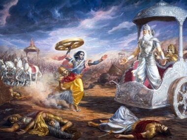 La Bhagavad Gita (testo Indù) in immagini.
