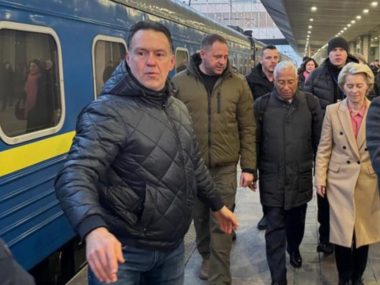 La VDL è arrivata a Kiev in treno