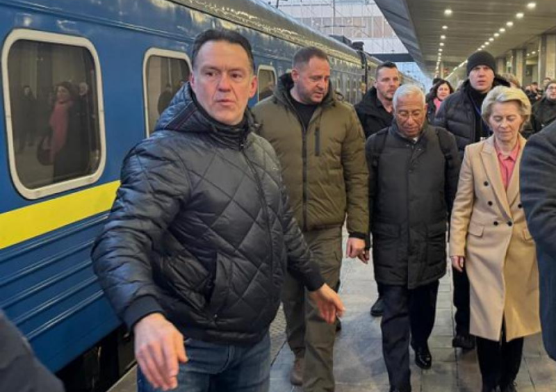 La VDL è arrivata a Kiev in treno