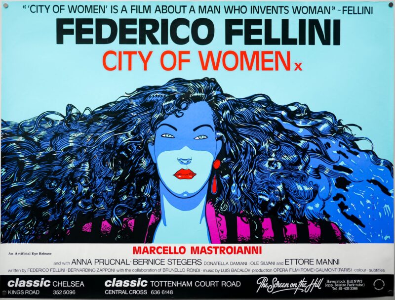 "La città delle donne" di Federico Fellini (1980)