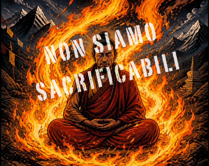 NON SIAMO SACRIFICABILI