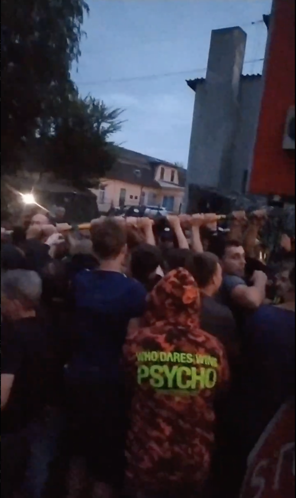 Manifestazione contro TCC