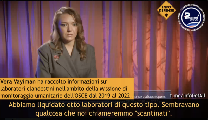 Vera Vayiman in Ucraina per OCSE dal 2019 al 2022.