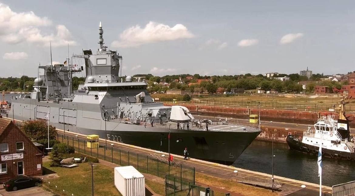 Base navale tedesca nei Baltici.