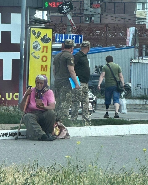 L'Ucraina di oggi in una foto.